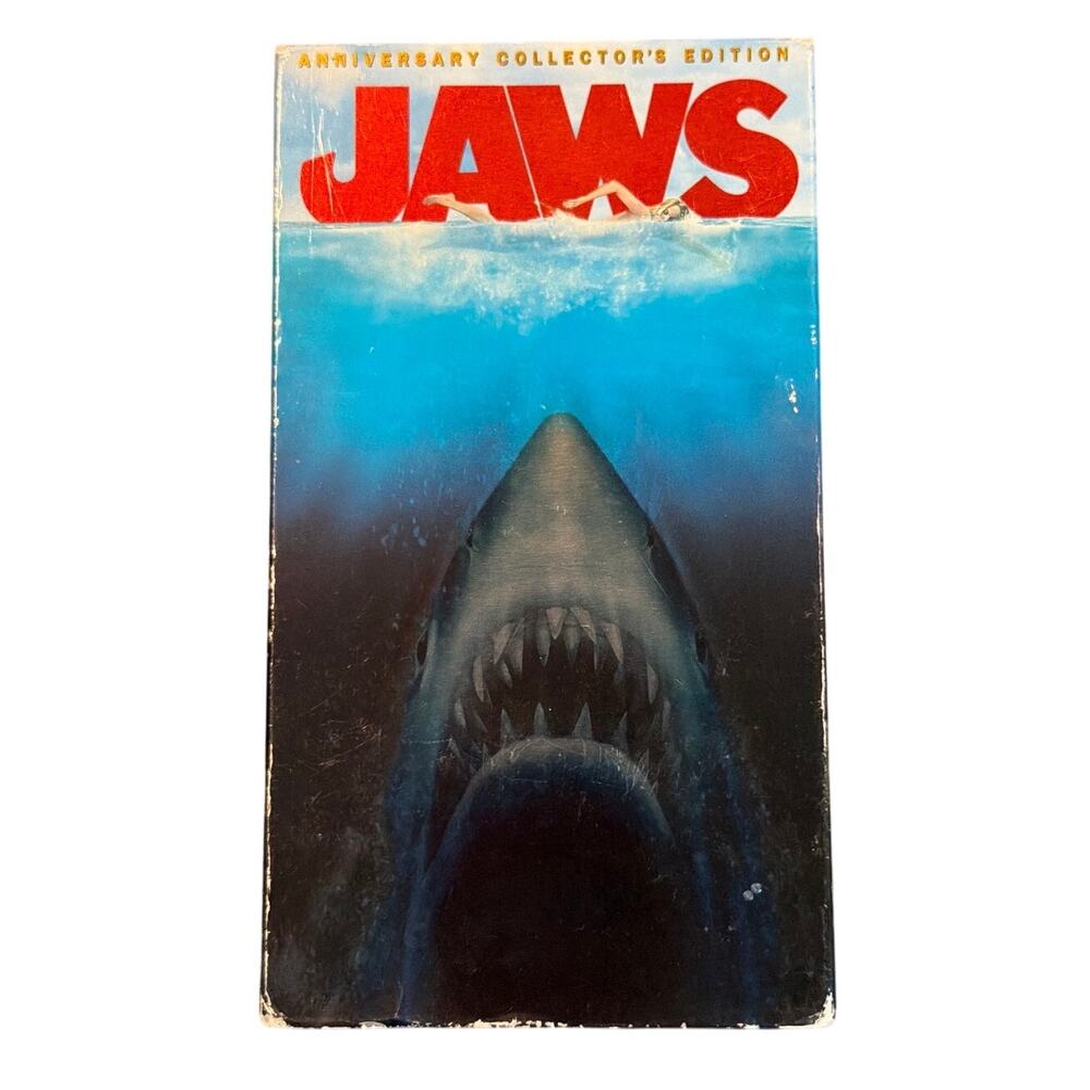 Jaws VHS, 2000, 2-Tape Set, Anniversary Collectors Edition